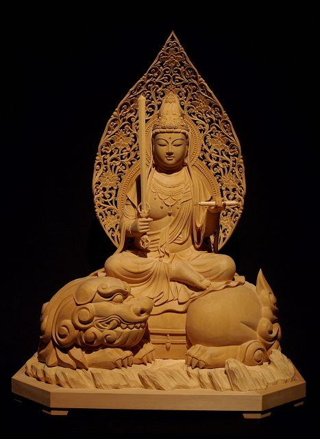 特注の仏像販売 仏像彫刻の専門店の仏像彫刻原田 Blog Archive 文殊菩薩像 米桧 総高80cm 特注の仏像販売 仏像彫刻の専門店の仏像彫刻原田 Blog Archive 文殊菩薩像 米桧 総高80cm