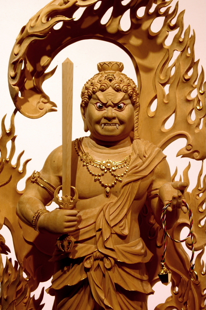 特注の仏像販売 仏像彫刻の専門店の仏像彫刻原田 不動明王像