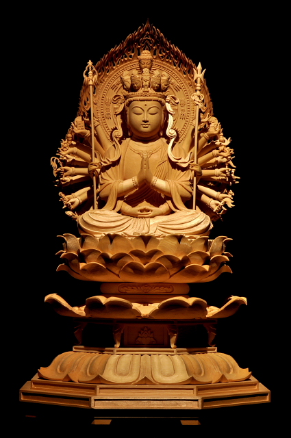 特注の仏像販売 仏像彫刻の専門店の仏像彫刻原田 千手観音像 特注の仏像販売 仏像彫刻の専門店の仏像彫刻原田 千手観音像