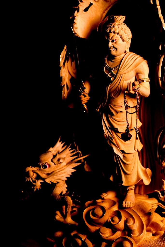 特注の仏像販売 仏像彫刻の専門店の仏像彫刻原田 不動明王像