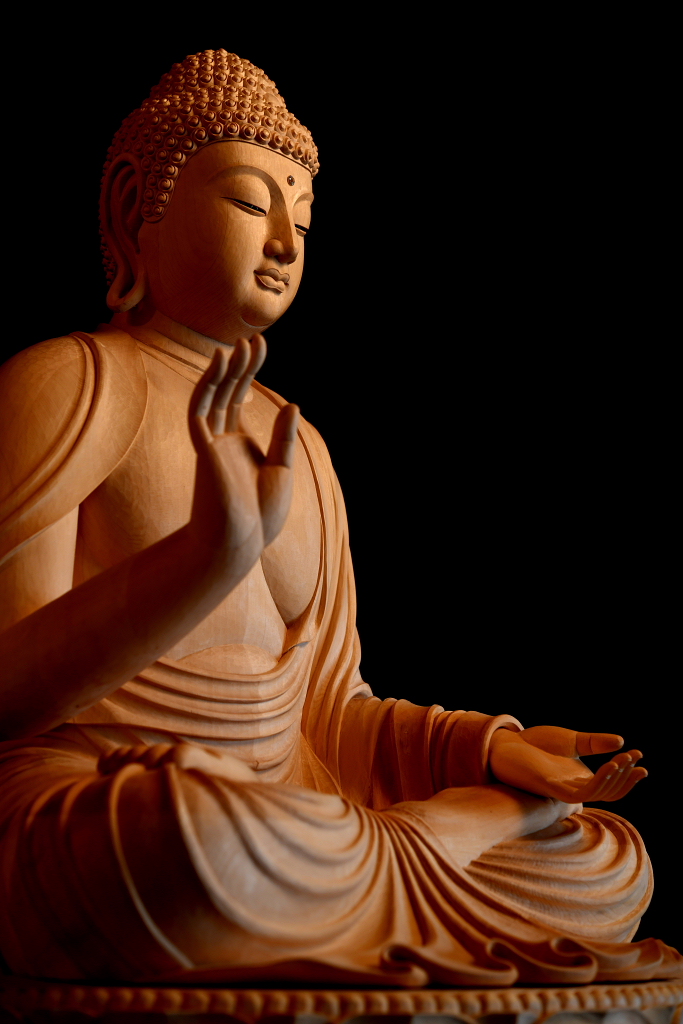 経典 極小仏像 釈迦如来像 真鍮釈迦牟尼仏坐像 銅製仏像 仏教美術品 仏陀像 瞑想