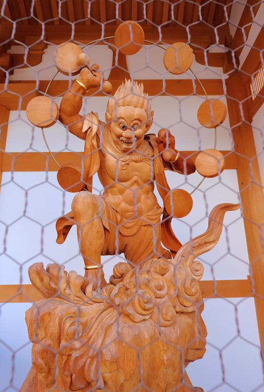 特注の仏像販売 仏像彫刻の専門店の仏像彫刻原田 風神雷神像