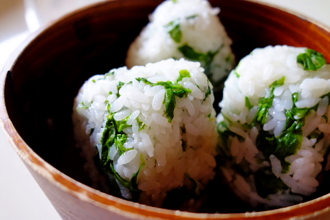 我が家では 『うこぎご飯』 にしていただきます。ほろ苦さが食欲を刺激してくれます。